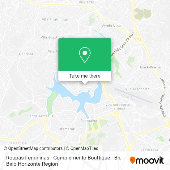 Roupas Femininas - Complemento Bouttique - Bh map