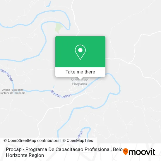 Procap - Programa De Capacitacao Profissional map