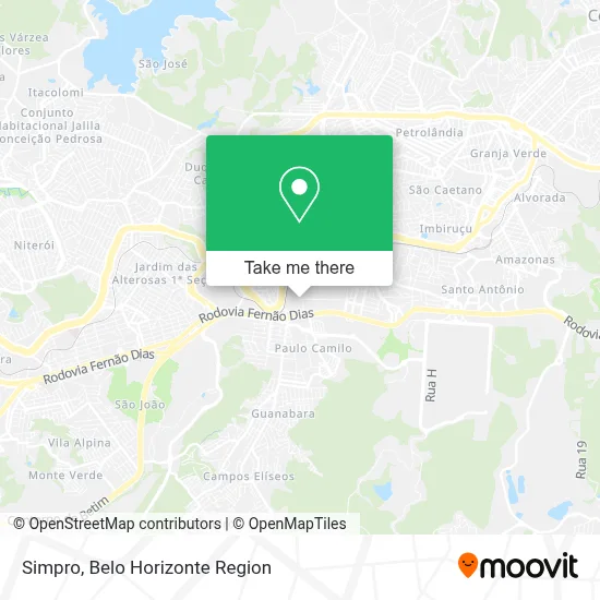 Simpro map