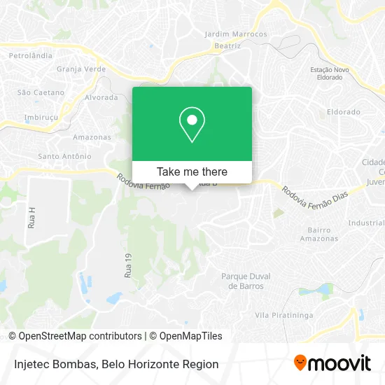 Injetec Bombas map