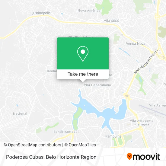 Poderosa Cubas map