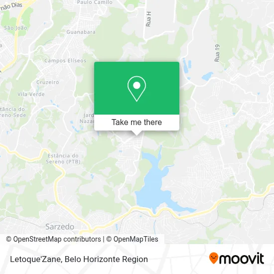 Letoque'Zane map