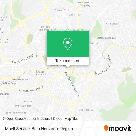 Mcell Service map