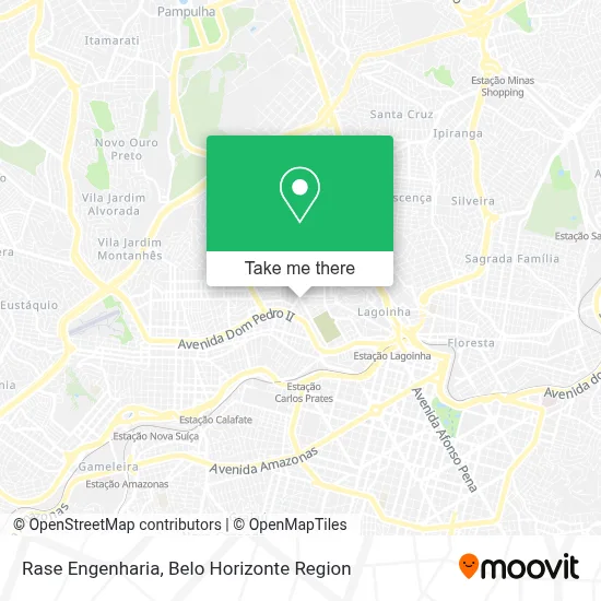 Rase Engenharia map