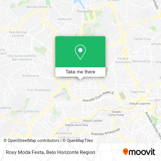 Roxy Moda Festa map