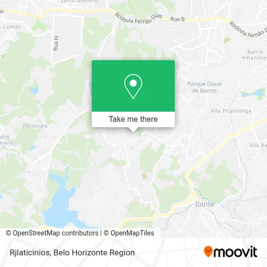 Rjlaticinios map