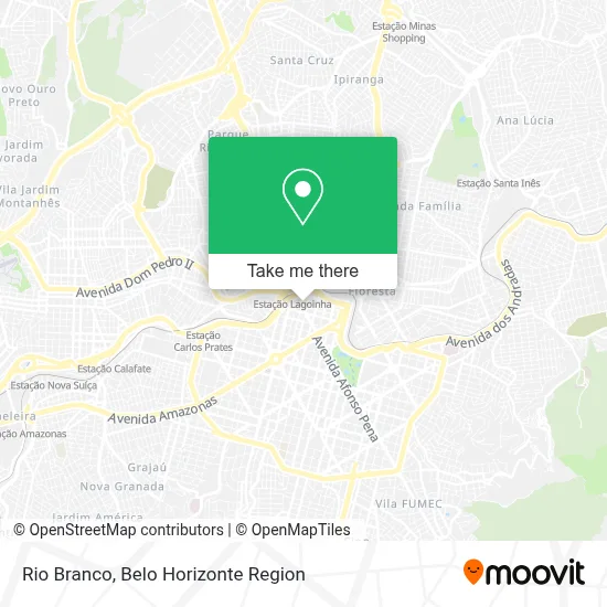 Rio Branco map