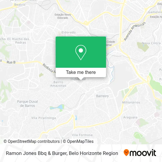Ramon Jones Bbq & Burger map