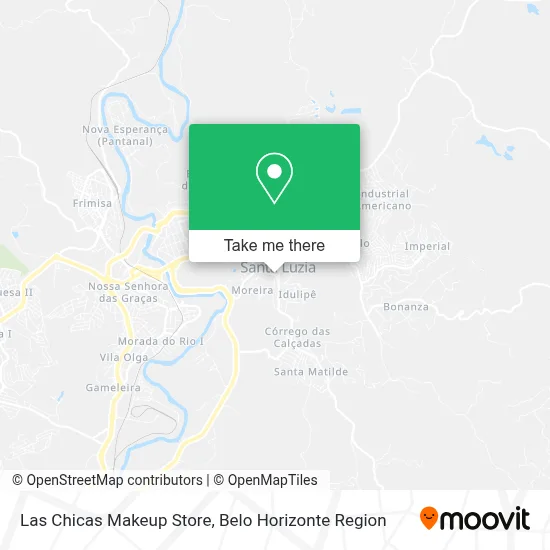 Las Chicas Makeup Store map