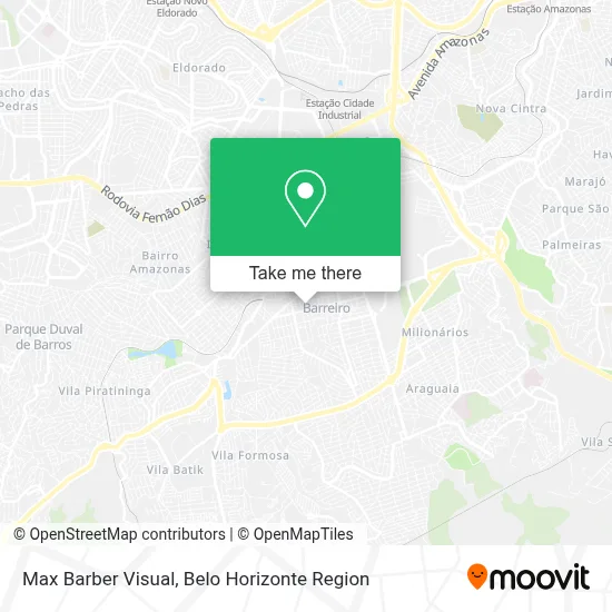 Max Barber Visual map