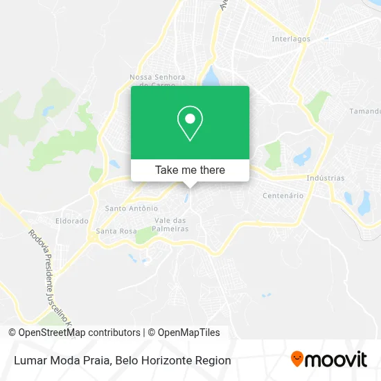 Lumar Moda Praia map