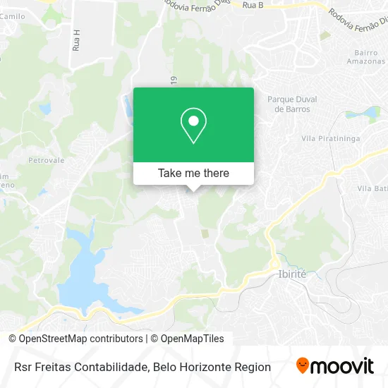 Rsr Freitas Contabilidade map