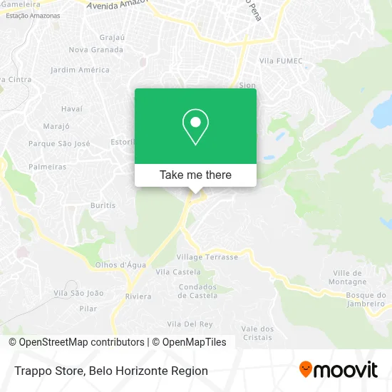 Trappo Store map