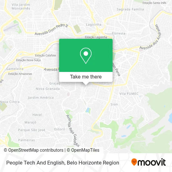 People Tech And English map