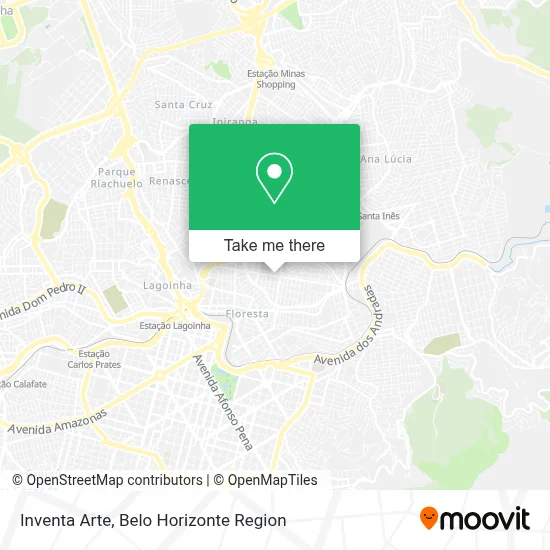 Inventa Arte map