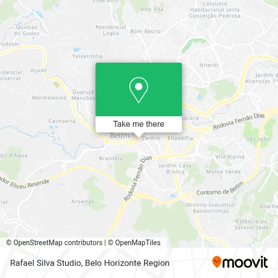 Rafael Silva Studio map