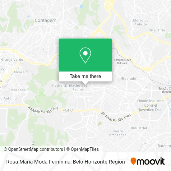 Rosa Maria Moda Feminina map