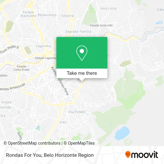 Rondas For You map