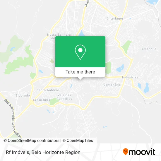 Rf Imóveis map
