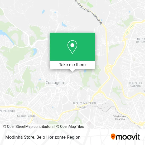 Modinha Store map