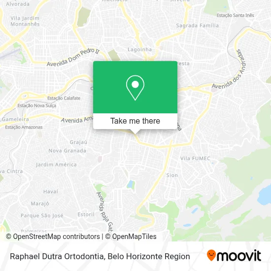 Raphael Dutra Ortodontia map