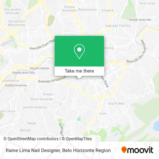 Raine Lima Nail Designer map
