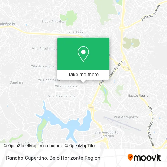 Rancho Cupertino map