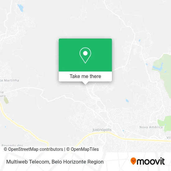 Multiweb Telecom map