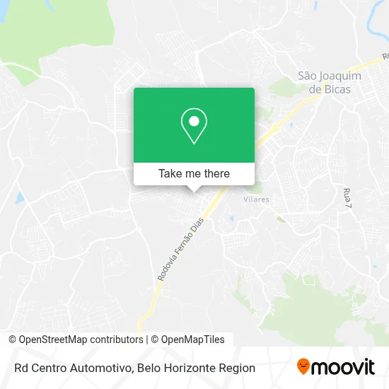 Rd Centro Automotivo map