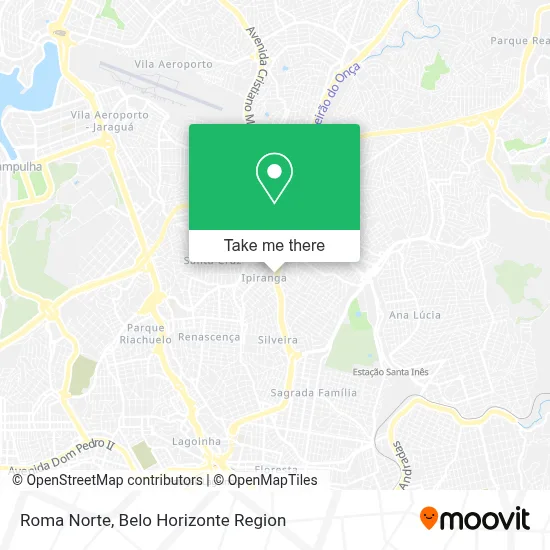 Roma Norte map