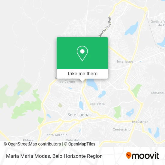 Maria Maria Modas map