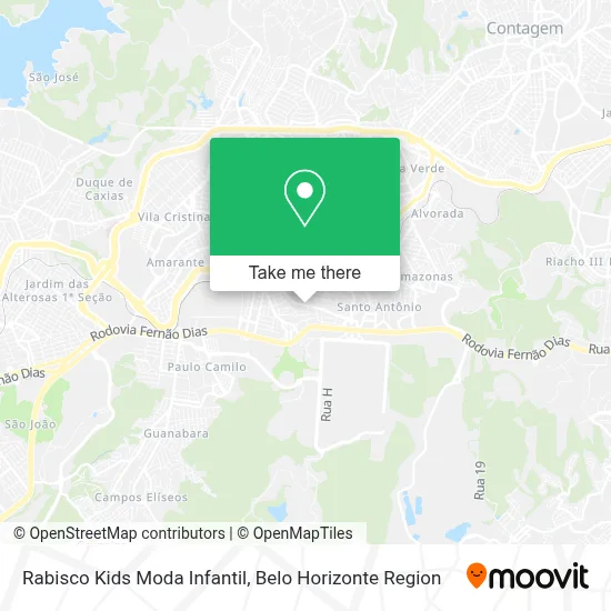 Rabisco Kids Moda Infantil map