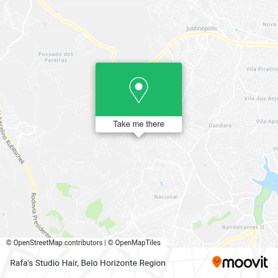 Rafa's Studio Hair map