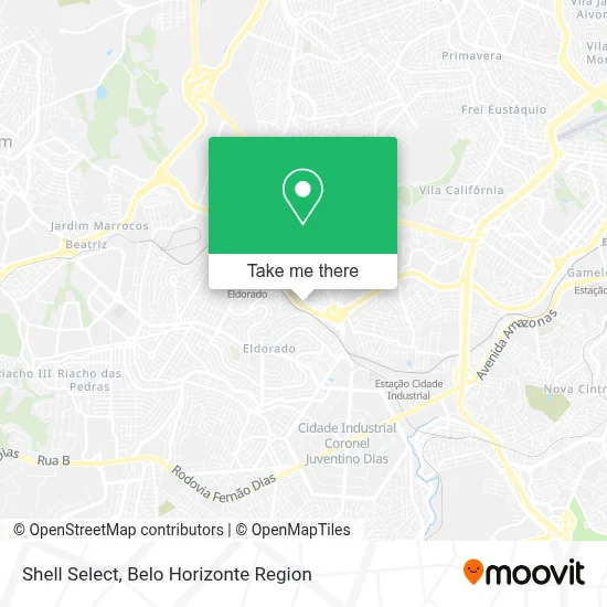 Shell Select map