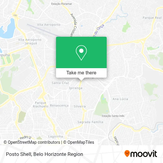 Posto Shell map