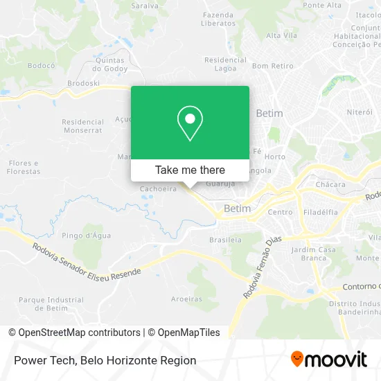 Power Tech map
