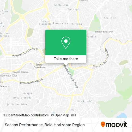 Secaps Performance map