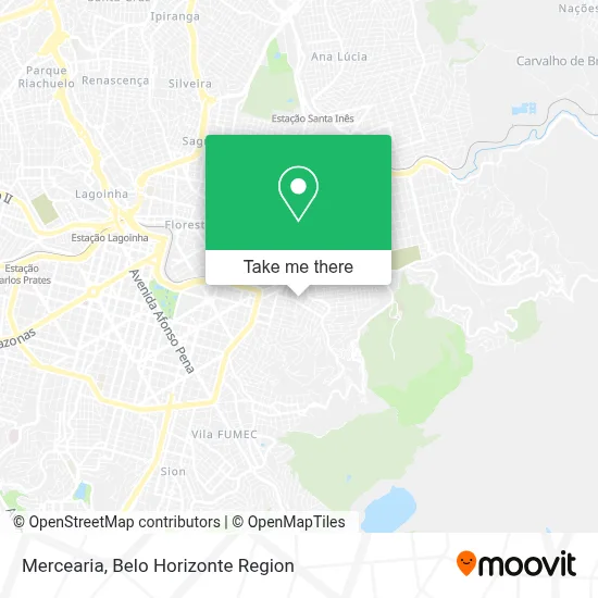 Mercearia map