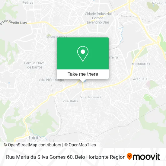 Rua Maria da Silva Gomes 60 map