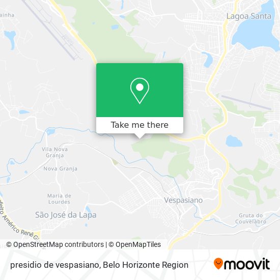 presidio de vespasiano map