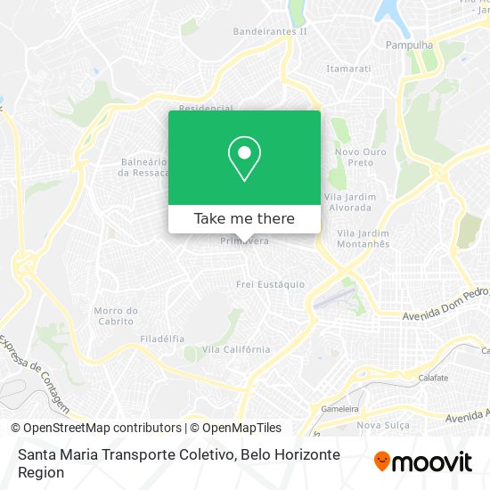 Santa Maria Transporte Coletivo map
