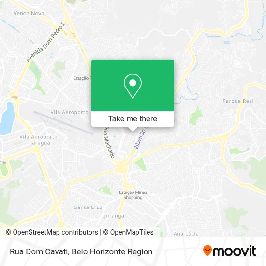 Rua Dom Cavati map