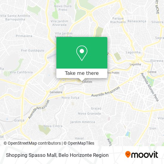 Shopping Spasso Mall map
