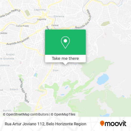 Rua Artur Joviano 112 map