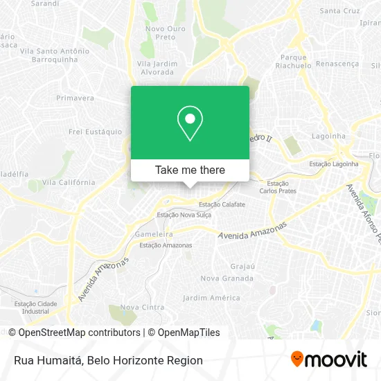 Rua Humaitá map