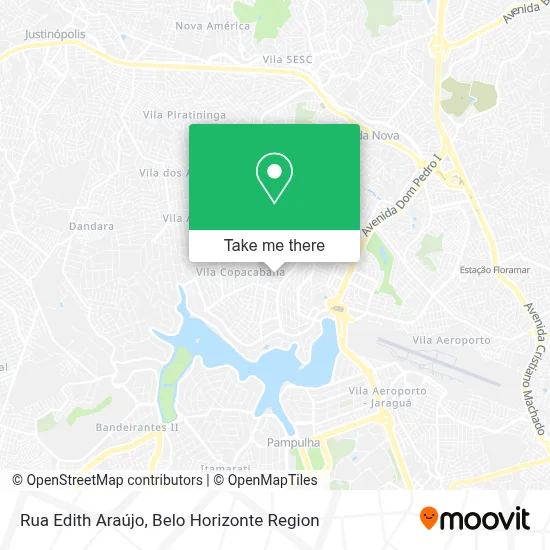 Rua Edith Araújo map