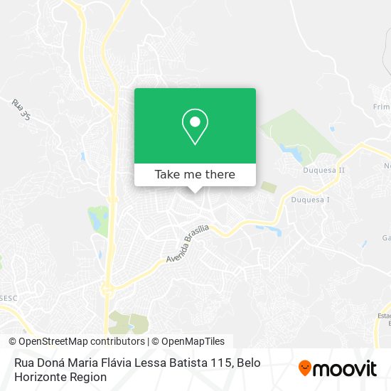 Rua Doná Maria Flávia Lessa Batista 115 map