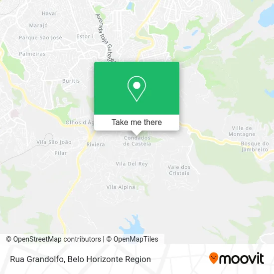 Rua Grandolfo map