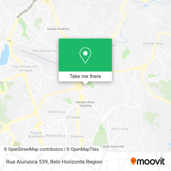 Rua Aiuruoca 539 map
