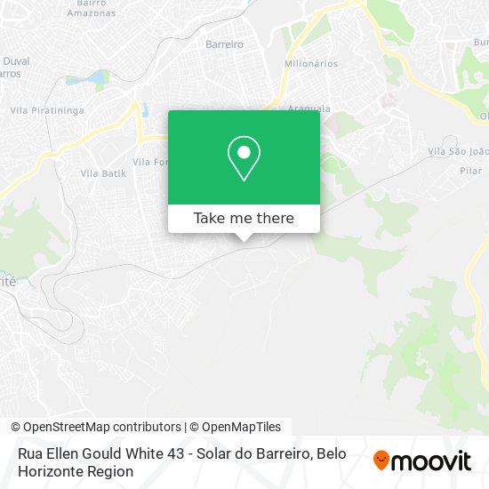 Rua Ellen Gould White 43 - Solar do Barreiro map